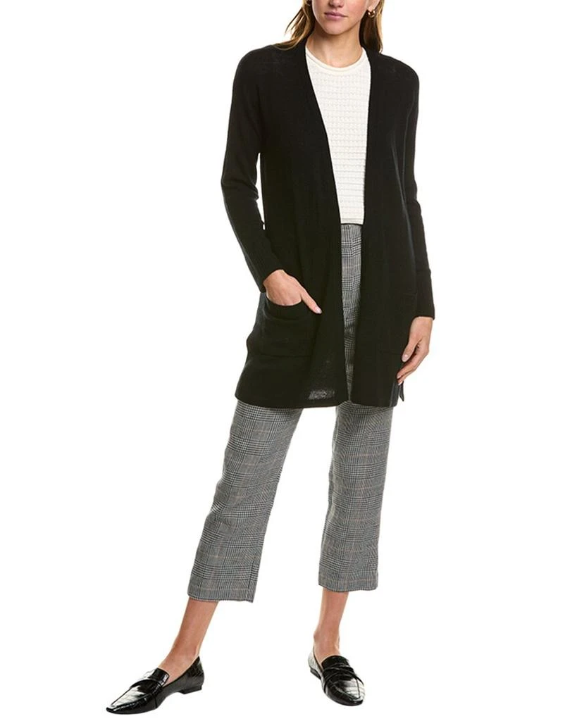 Hannah Rose Wool & Cashmere-Blend Cardigan 1