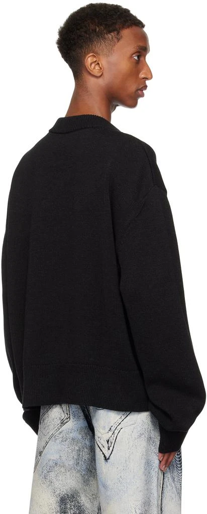 CAMPERLAB Black Melange Knit Sweater 3