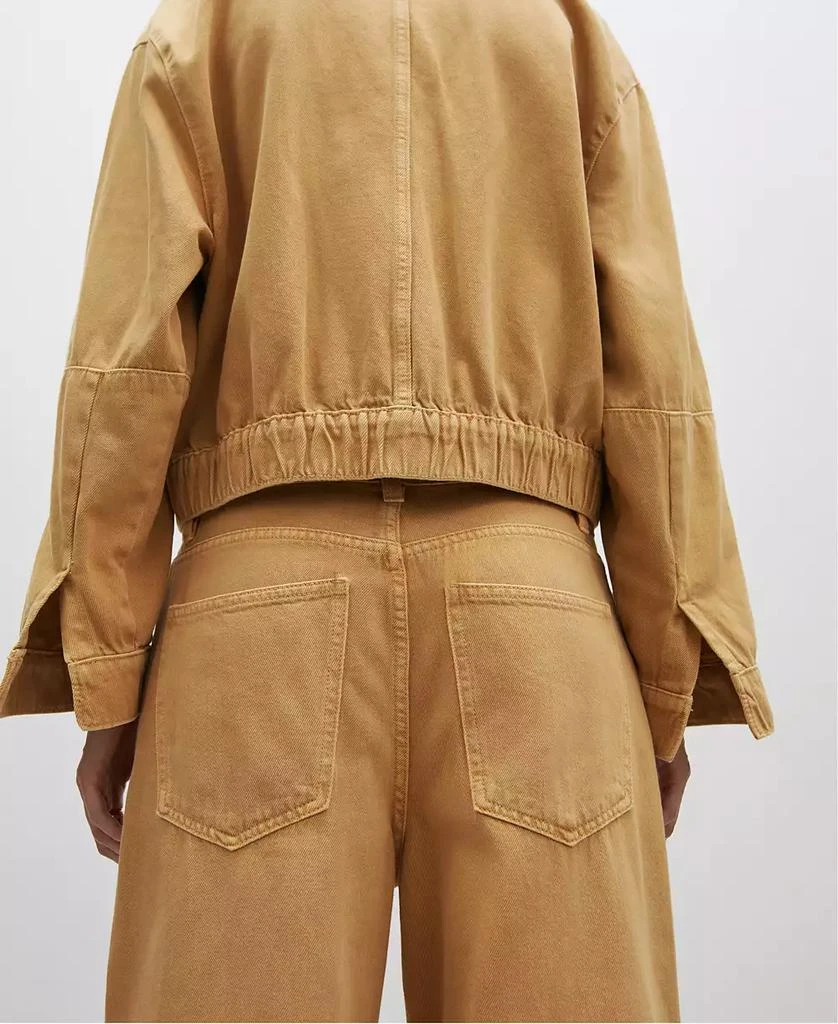 Mango Women's Denim Bomber Jacket 2