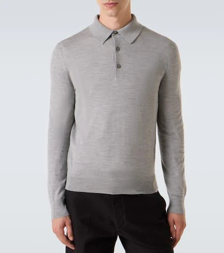 Tom Ford Cashmere and silk polo sweater 3