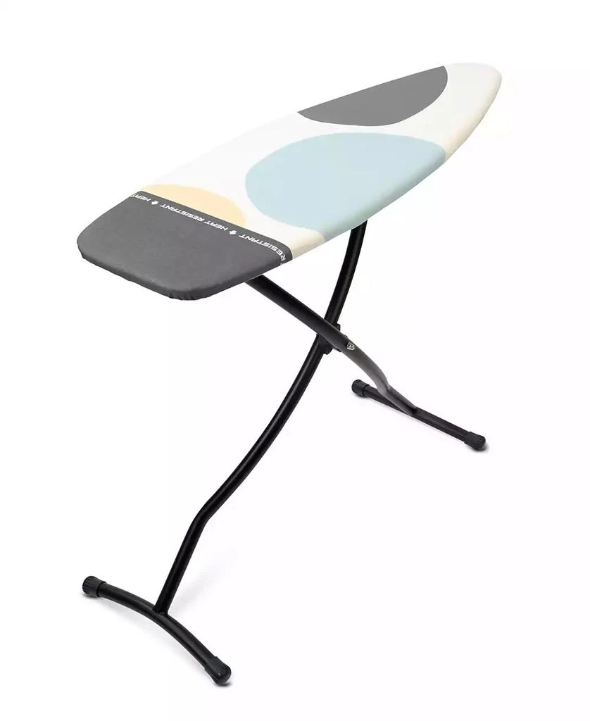 Brabantia Ironing Board D, 53" x 18", 135 x 45 Centimeter with Heat Resistant Iron Parking Zone, 1.4" 35 Millimeter and Black Frame 2