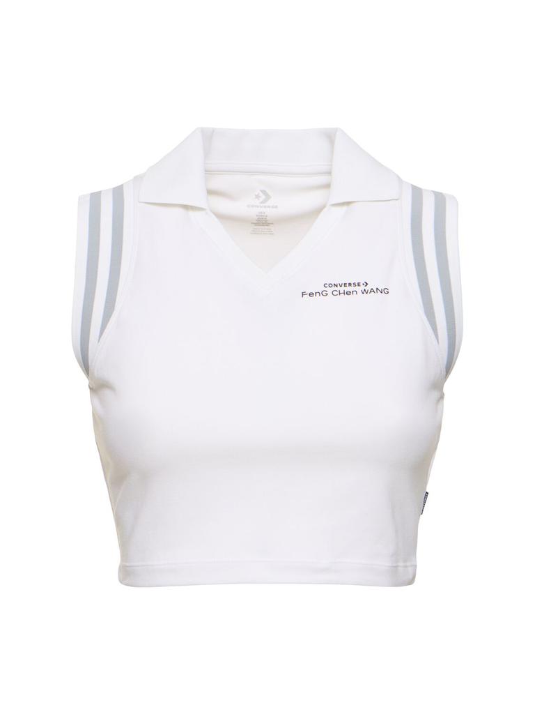 CONVERSE Feng Cheng Wang Polo Crop Top
