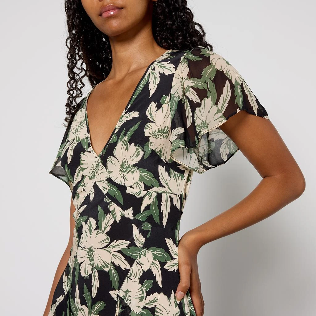 Rixo Evie Floral-Print Silk Midi Dress 3