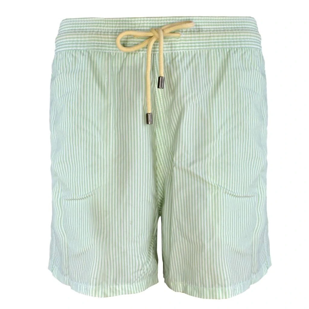 Solid 
Striped Men The Classic Drawstrings Swim Short Trunks