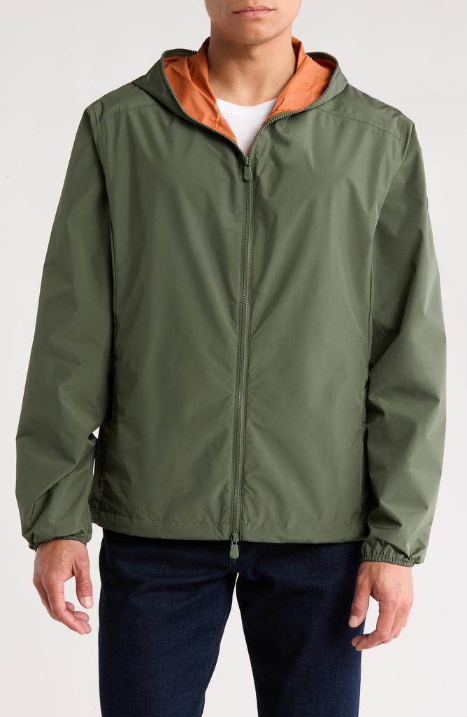Save The Duck Water Resistant Hooded Windbreaker Jacket