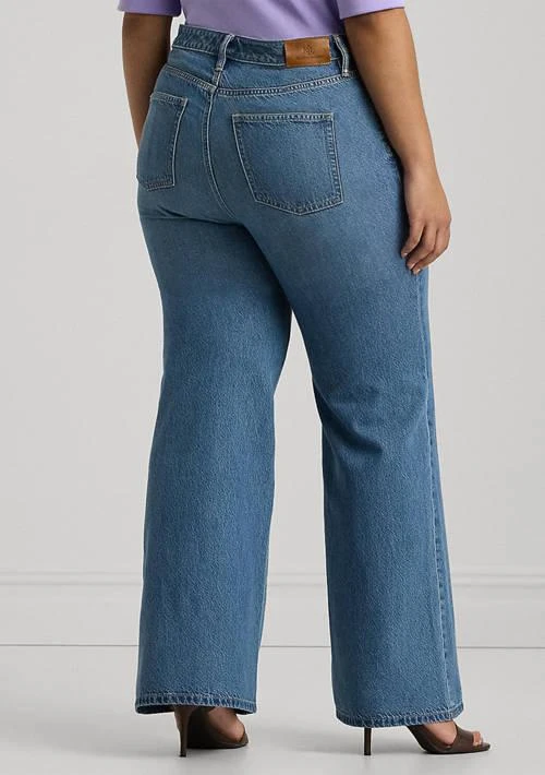 Ralph Lauren Ralph Lauren Plus Size High Rise Flare Jeans 2