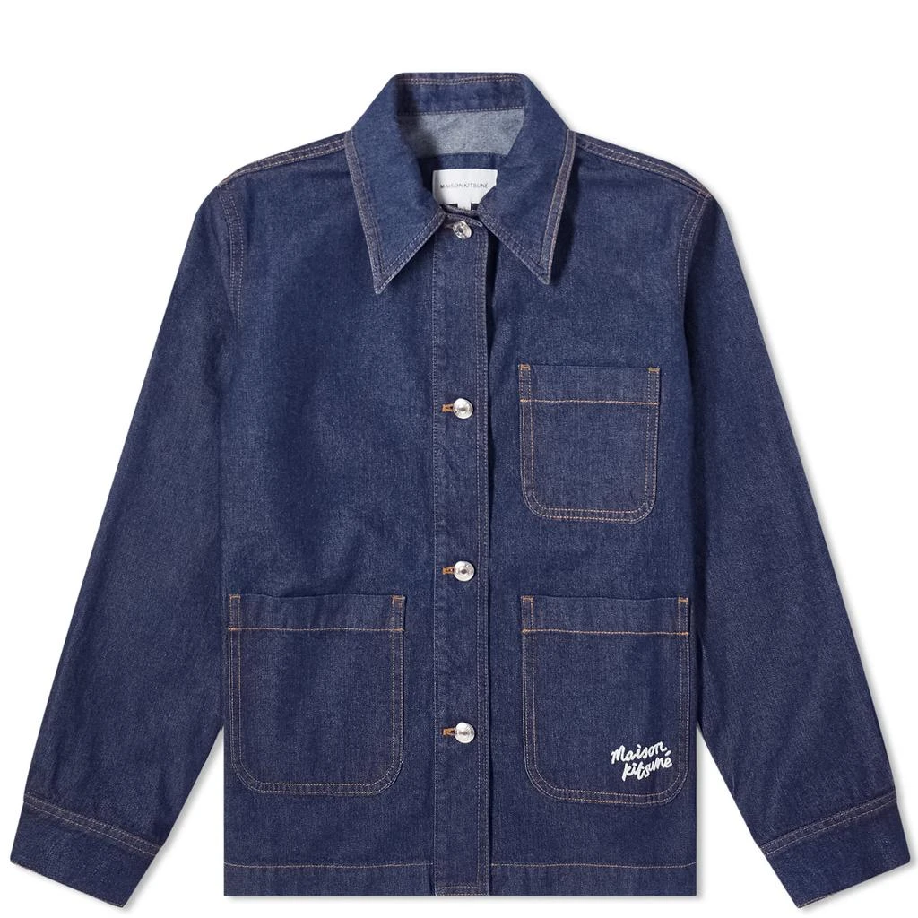 Maison Kitsune Maison Kitsune Workwear Denim Jacket 1
