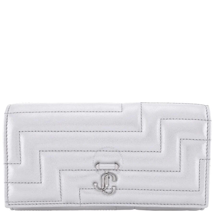 Jimmy Choo Martina JC Emblem Nappa Leather Continental Wallet 1