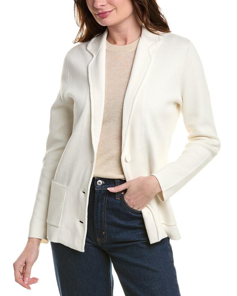 Alashan Cashmere Blake Notch Cashmere-Blend Blazer