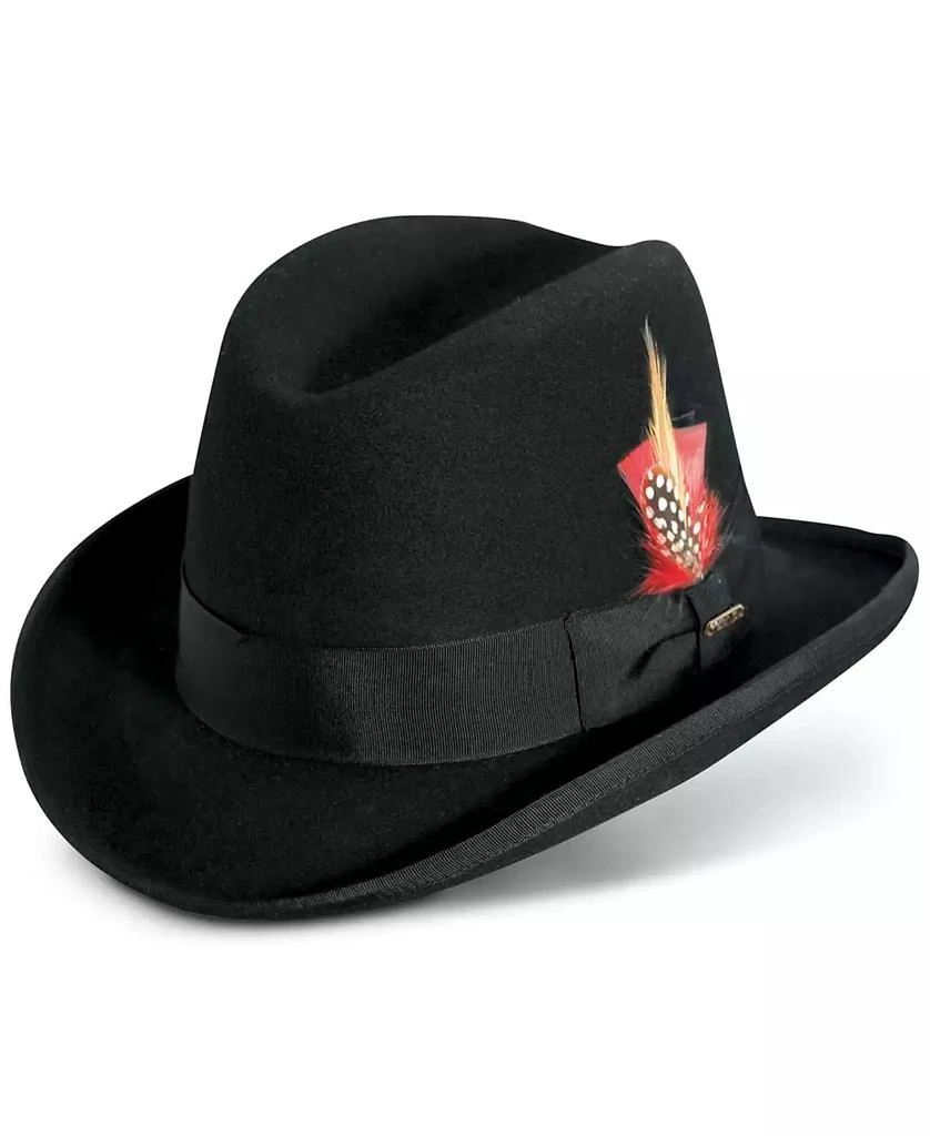 SCALA Men's Wool Homburg Hat 1