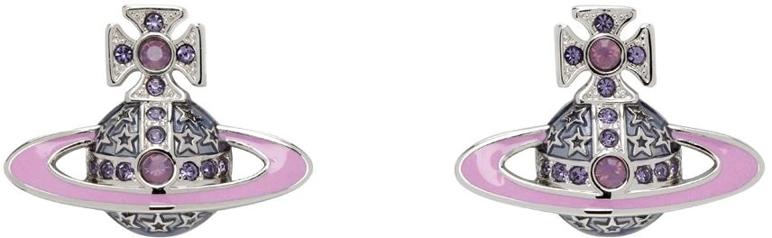 Vivienne Westwood SSENSE Exclusive Capsule Silver Roxanne Earrings 1