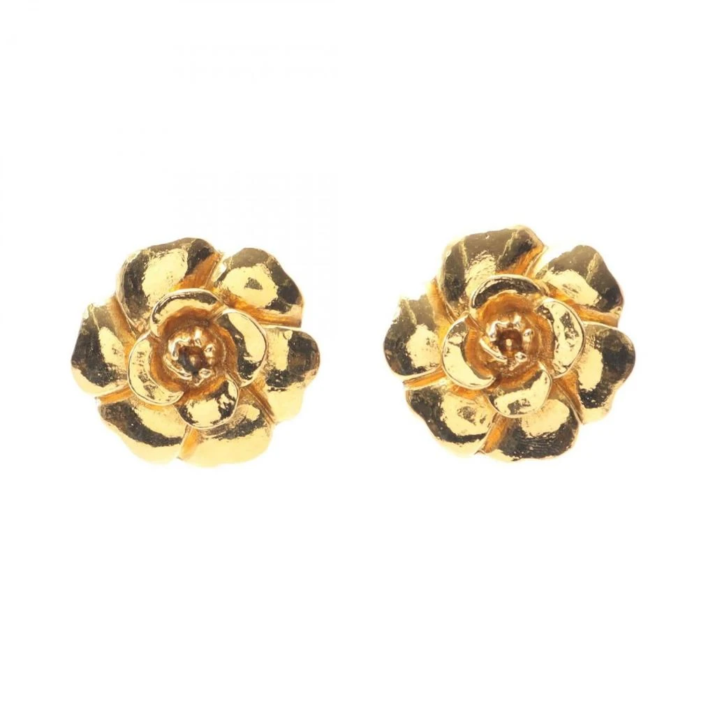 Chanel Plating Clip Earrings (Pre-Owned)
