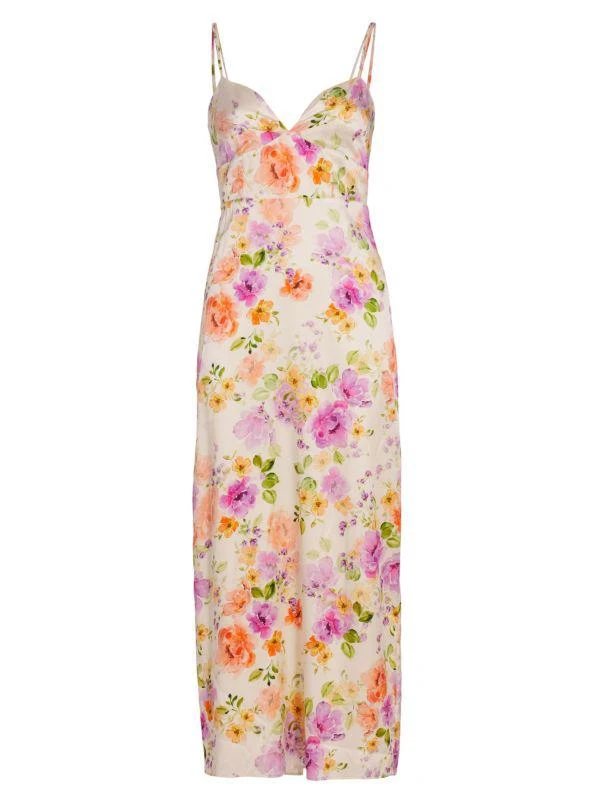 Favorite Daughter Rosemary Floral Midi Slip Dress 6
