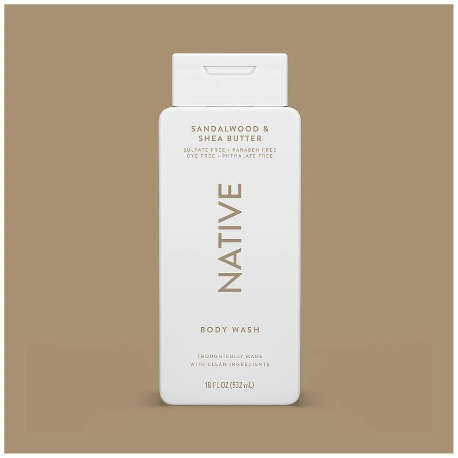 Native Body Wash Sandalwood & Shea 6