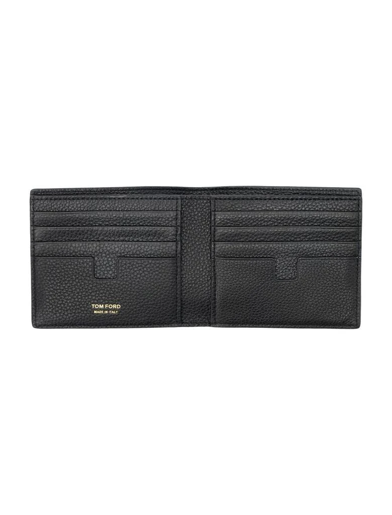 Tom Ford Tom Ford Grain Leather Bifold Wallet 3
