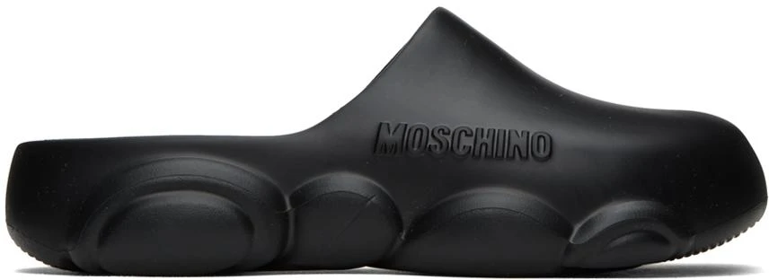 Moschino Black Gummy Bear Slippers 1
