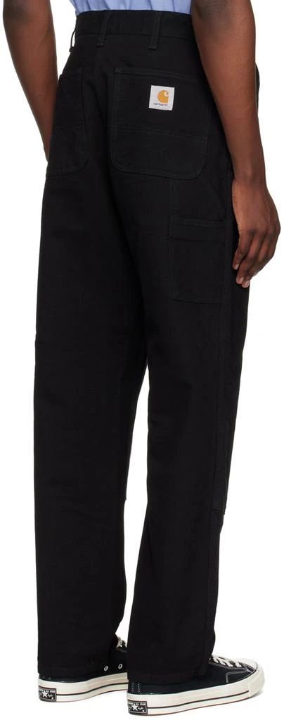 Carhartt WIP Black Double Knee Trousers 3