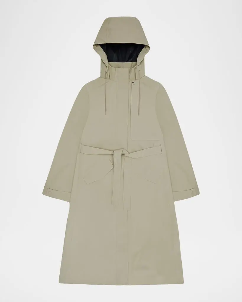 RAINS Suva Hardshell A-Line Rain Coat