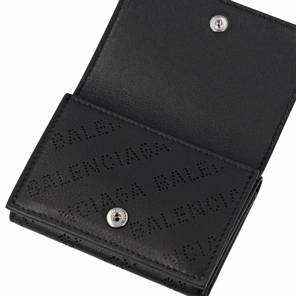 balenciaga Balenciaga Men's cash mini wallet in black 3