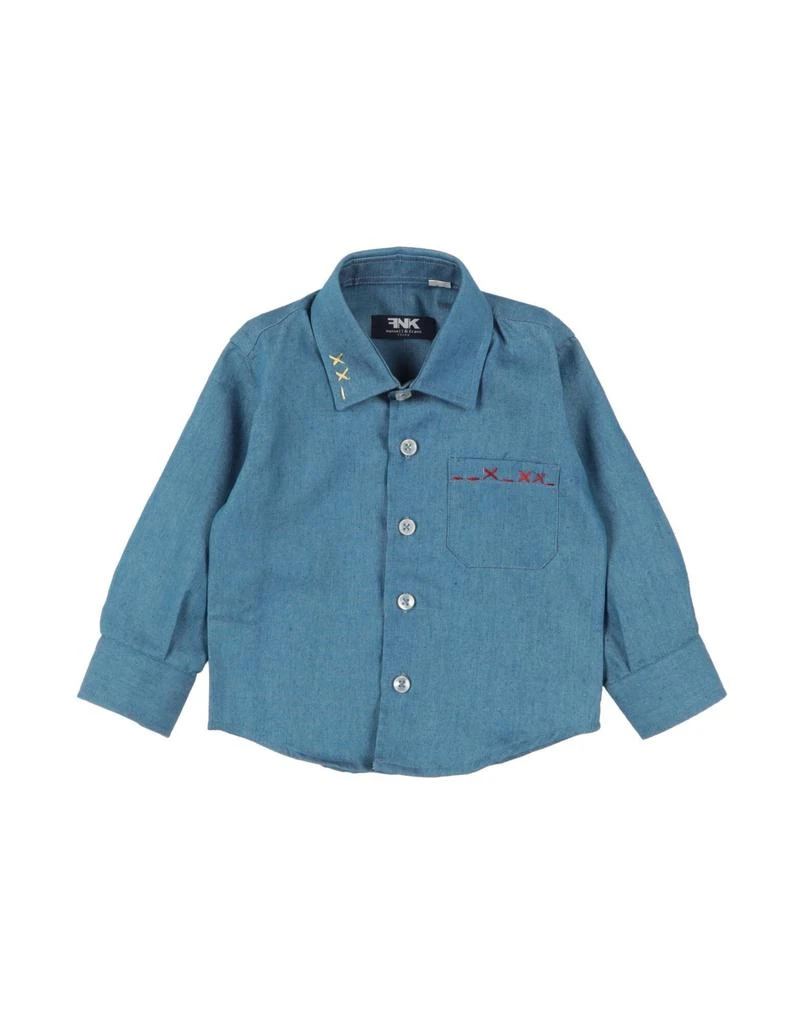 MANUELL 
FRANK Solid color shirt