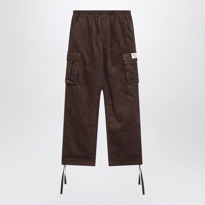 Brain Dead BROWN CORDUROY CARGO TROUSERS