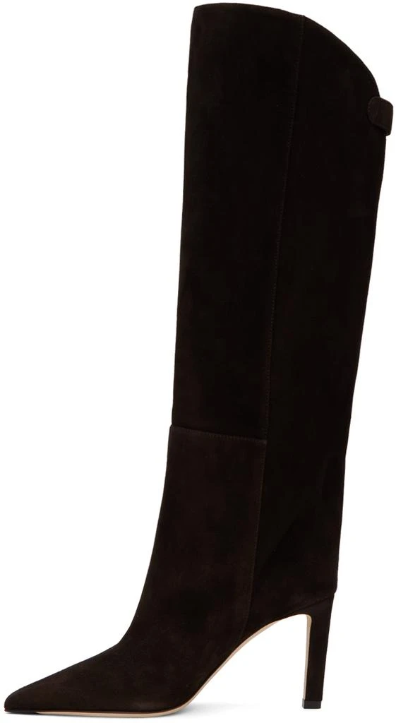 Jimmy Choo Brown Alizze 85 Boots 3