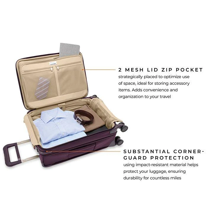 Briggs & Riley Baseline Essential Carry On Spinner Suitcase 4