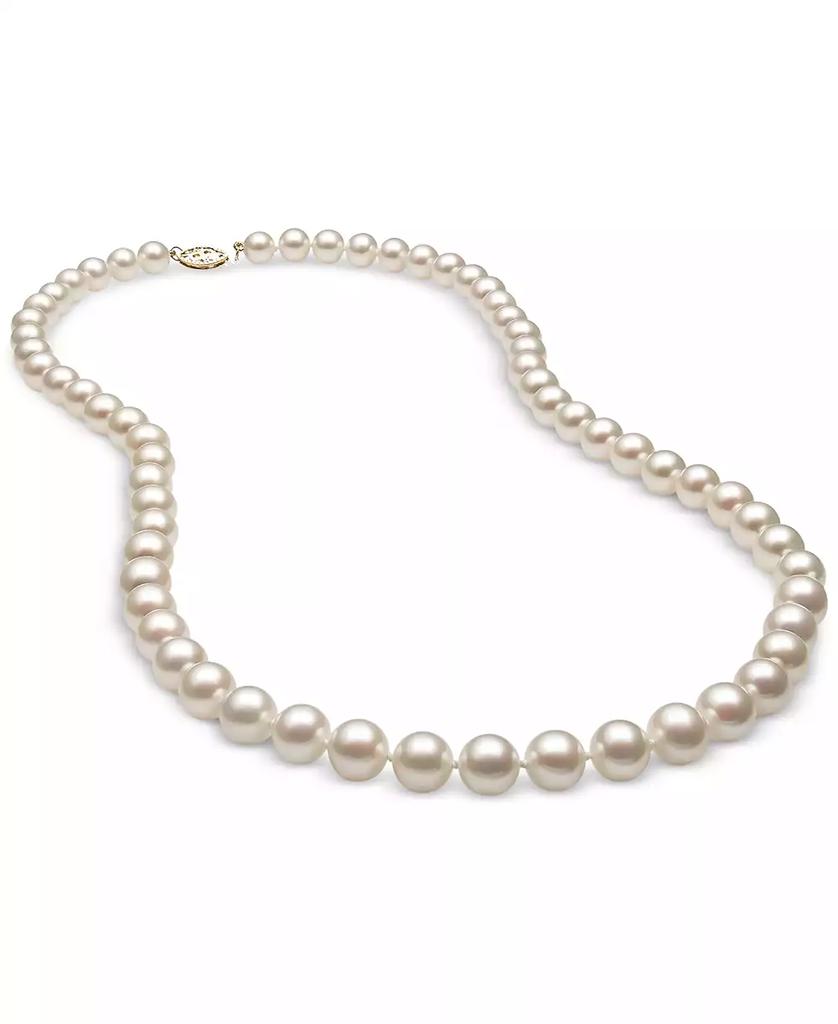 Belle de Mer Cultured Freshwater Pearl (7mm) Strand 20" in 14k Gold