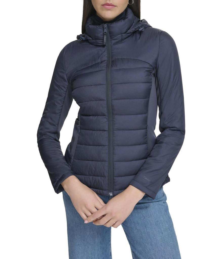 Calvin klein light short puffer online