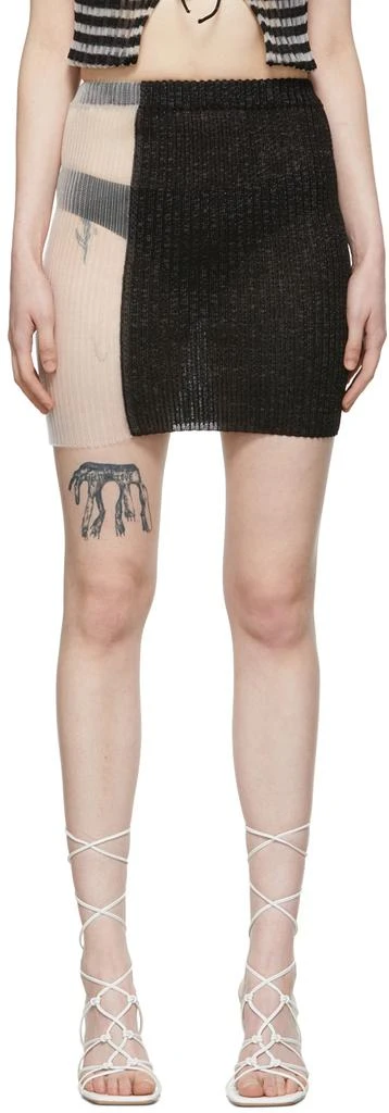 A. ROEGE HOVE Black Sofie Mini Skirt 1