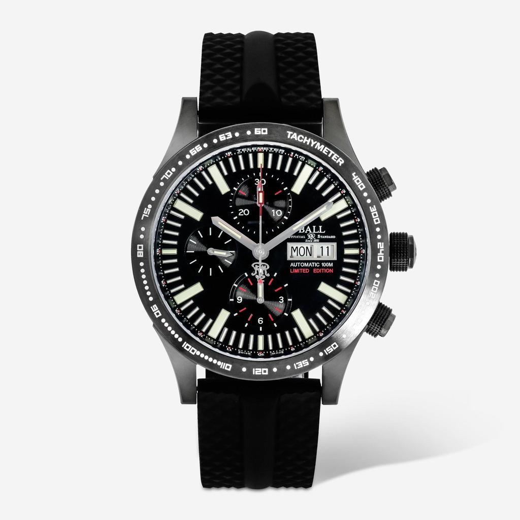 BALL Watch Ball Fireman Storm Chaser DLC Chronograph Automatic Men's Watch CM2192C-P2-BK
