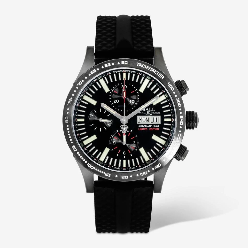 BALL Watch Ball Fireman Storm Chaser DLC Chronograph Automatic Men's Watch CM2192C-P2-BK 1