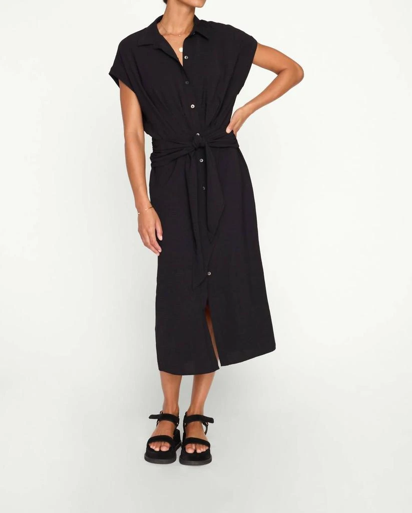 chinese dress ladies Brochu Walker Havana Dress in Washed Black, XL