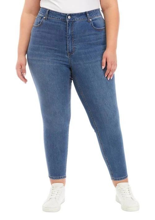 TRUE CRAFT Craft Plus Size High Rise Skinny Jeans 1