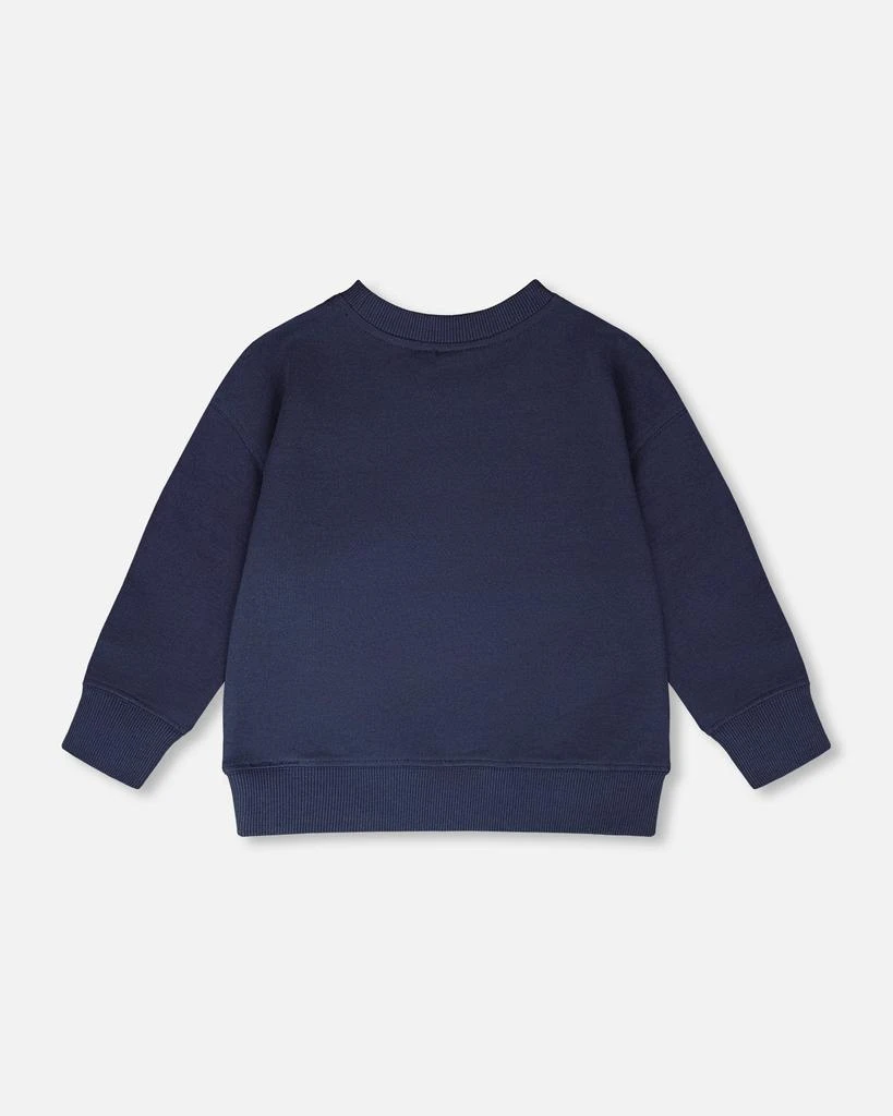 Deux par Deux French Terry Sweatshirt Blue 3