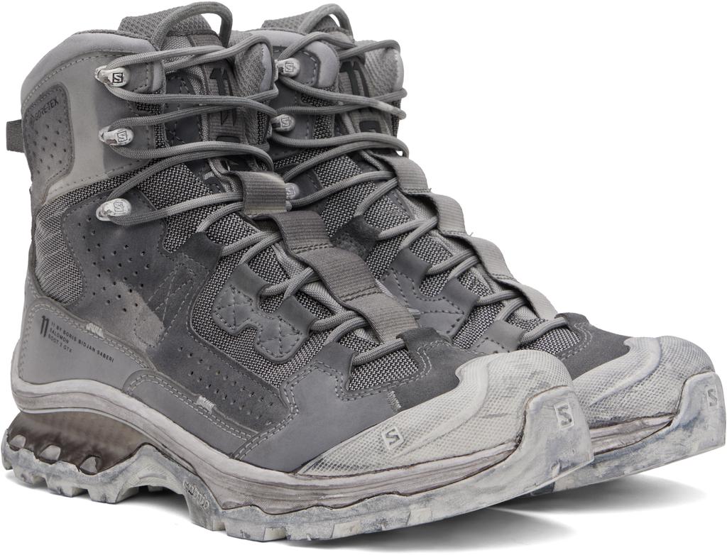 11ｂｙboris bidjan saberi 【特殊プリント】マウンテンJK Shop Gray Salomon Edition 2 GTX Boots on Sale at BeyondStyle – Get