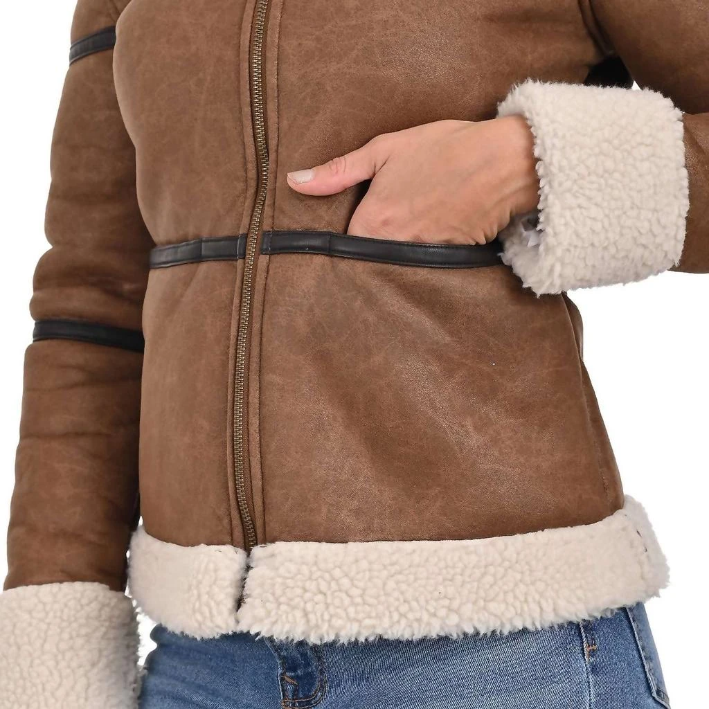 LEE Sherpa Jacket In Capuccino 3