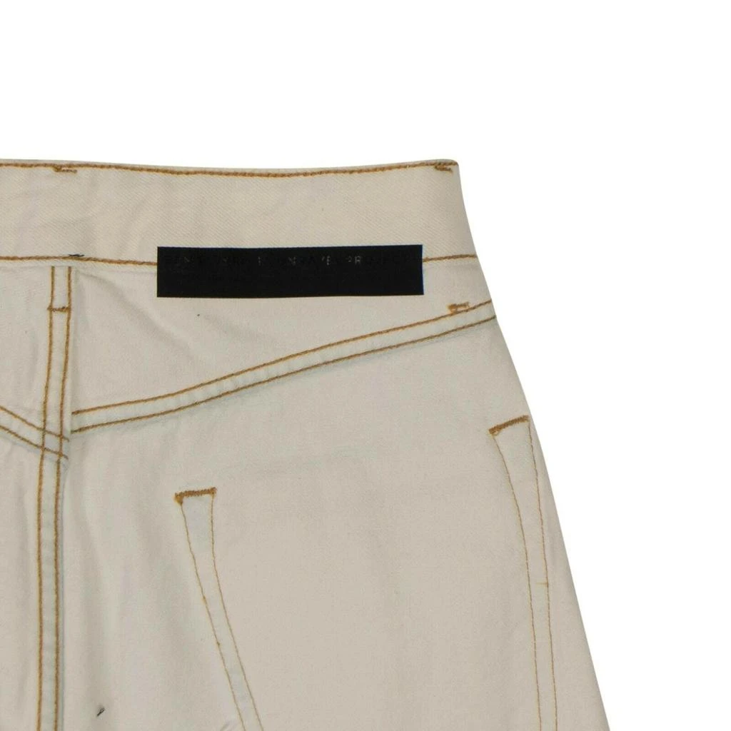 Unravel Project Reverse Shorts Layestretch Leggings - White 5