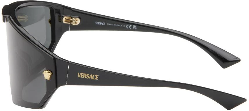 Versace Black Medusa Horizon Sunglasses 3