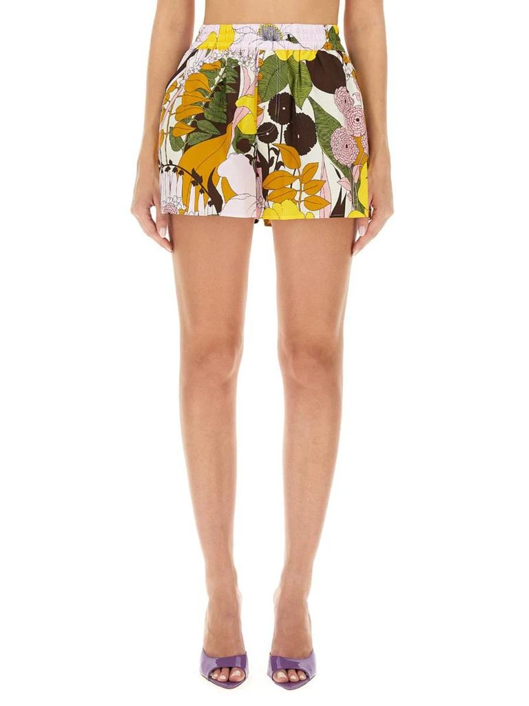 LA DOUBLE J La DoubleJ Floral Print Shorts 1