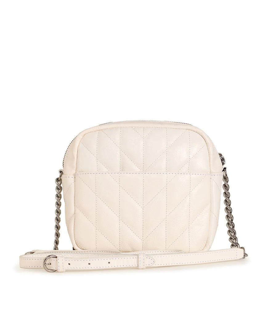 Karl Lagerfeld Paris LAFAYETTE GLAZED LEATHER CAMERA CROSSBODY 2