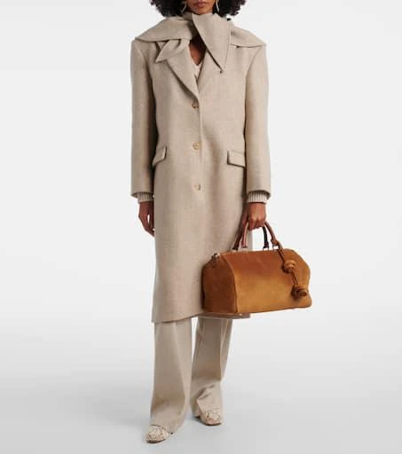 Magda Butrym Varsovia suede duffel bag 5