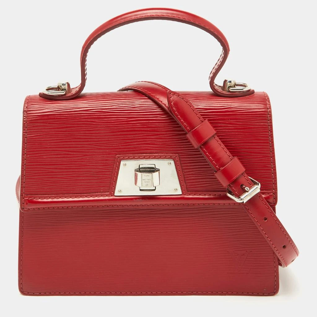 Louis Vuitton Louis Vuitton Rubis Epi Leather Sevigne PM Bag 1