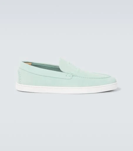 Christian Louboutin Varsiboat leather boat shoes 1