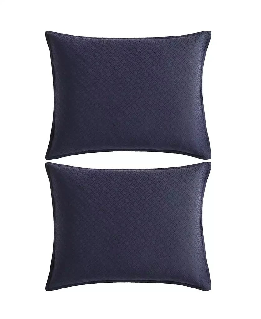 Tommy Hilfiger Monogram Matelasse 3-Pc. Comforter Set 7
