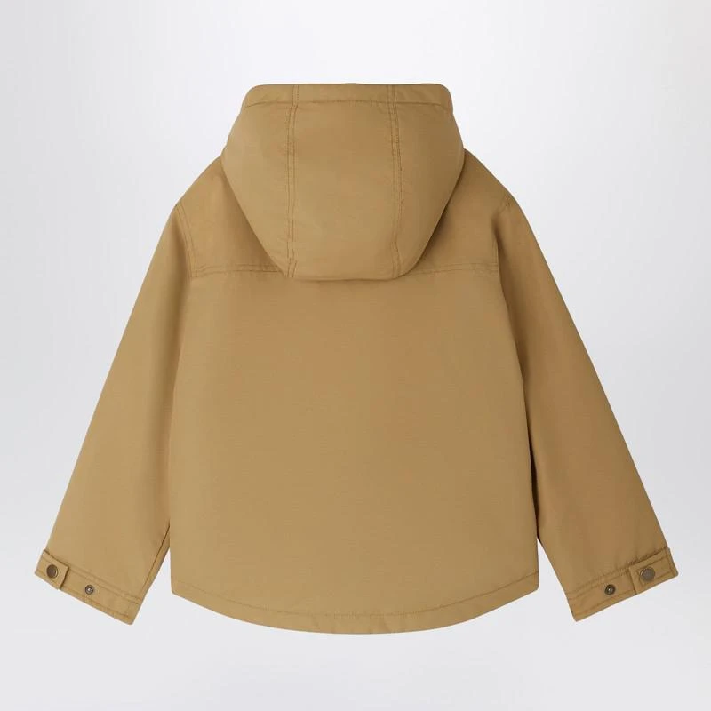 Bonpoint Baldwin beige nylon parka 2