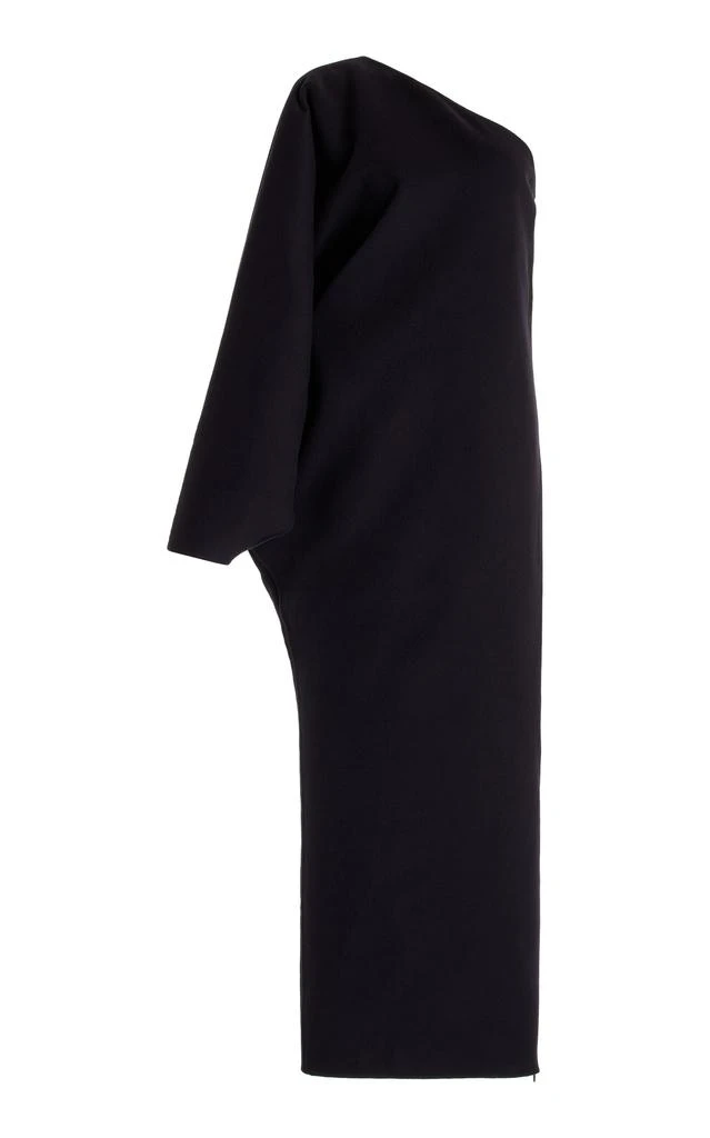 The Row The Row - Asymmetric Cashmere Maxi Dress - Black - US 4 - Moda Operandi 1