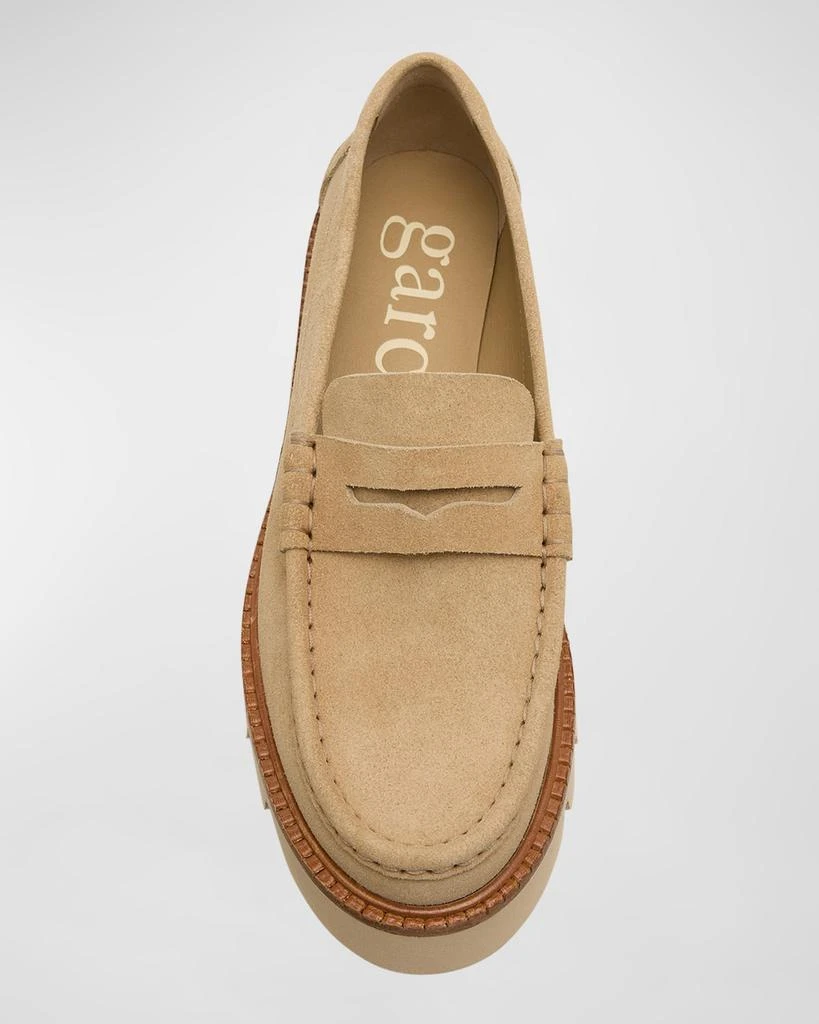 Pedro Garcia Sebas Suede Chunky Penny Loafers 5