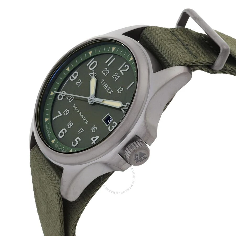 Timex Expedition North Field Post Solar Green Dial Men's Watch TW2V03700 2