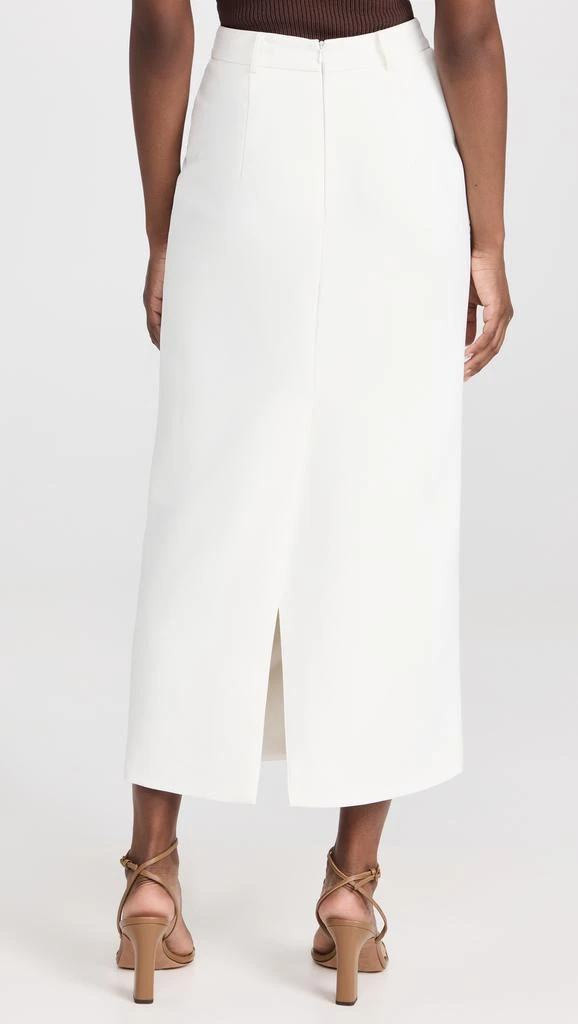 Pixie Market Nia White Maxi Skirt 2